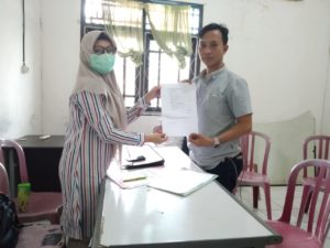 Datangi Dinas Kebudayaan Palembang, Mantan Pengamen Ini Ambil Formulir Pendaftaran