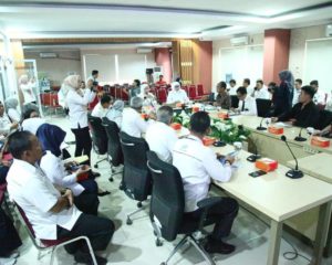 Gelar Rapat Terkait Kelangkaan Gula Pasir di Palembang