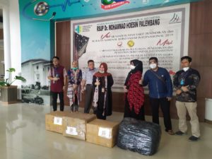 Peduli Nakes, INI Sumsel Salurkan Bantuan ke RSMH Palembang