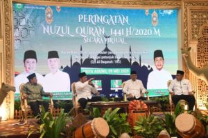 Meski di Tengah Pandemi, Gubernur Sumsel Tetap Rayakan Nuzul Qur’an Lewat Virtual 